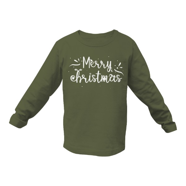 Tričko s potlačou Merry Christmas
