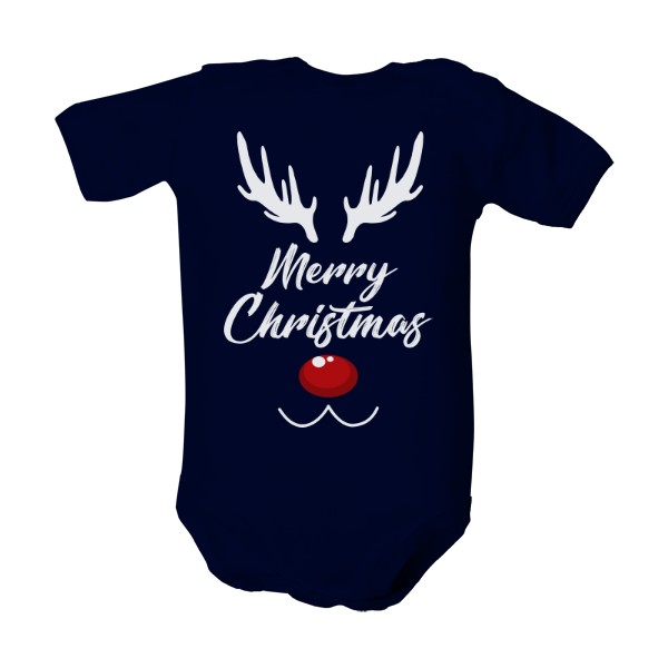 Dětské body  s potlačou Merry Christmas Sob
