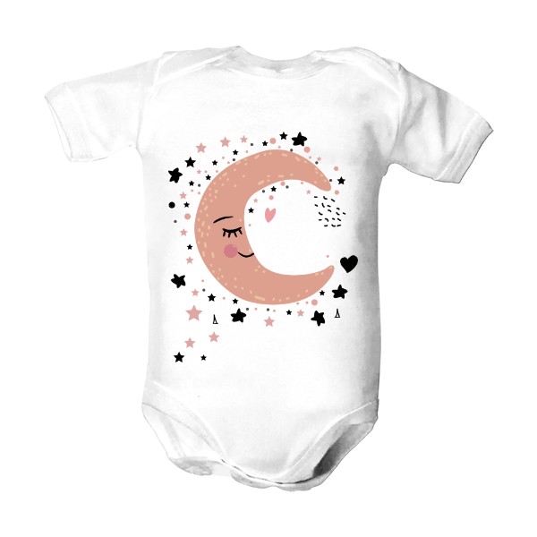 Dětské body  s potiskem Měsíc