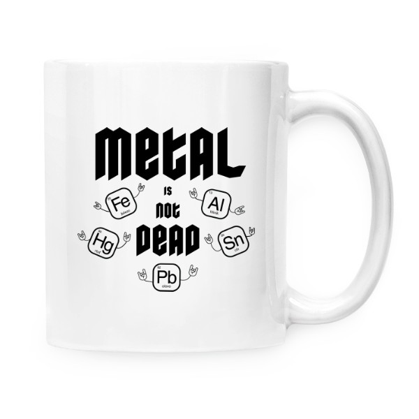 Metal is not dead - černá - 2