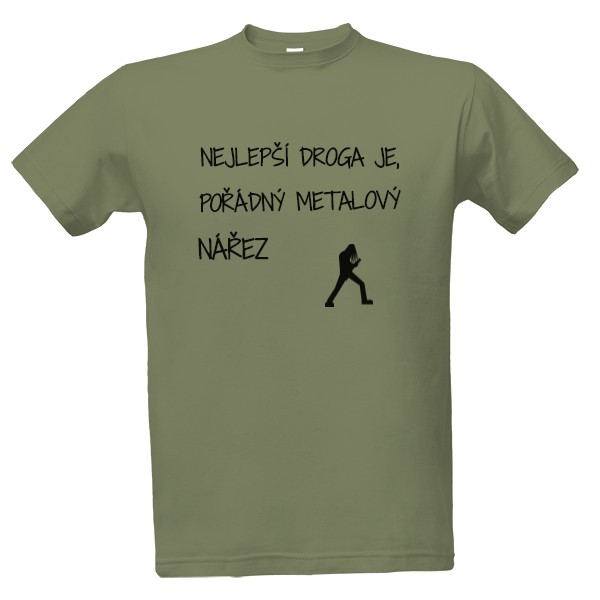 Tričko s potiskem METALISTA