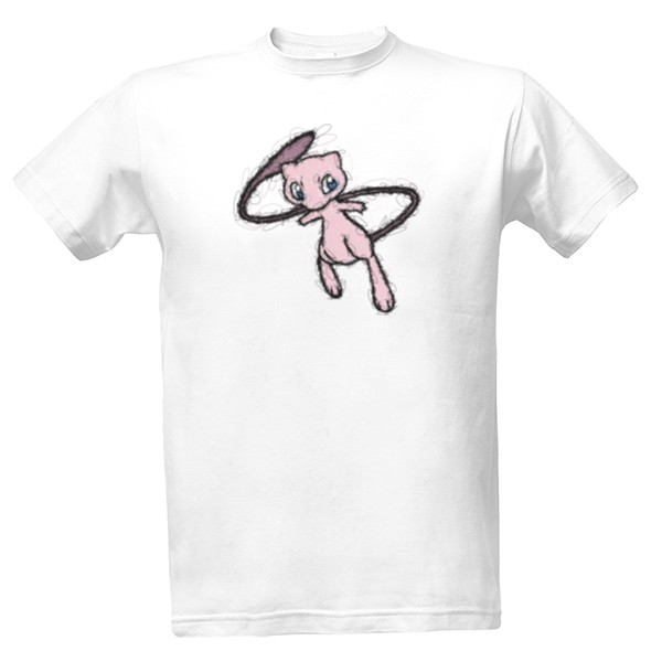 Mew - scribble style - barevný