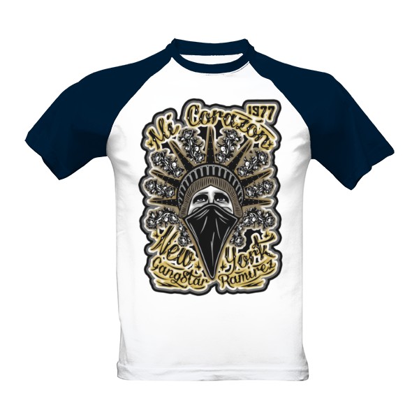 Tričko s potiskem Mi Corazón New York state Ramirez hip hop