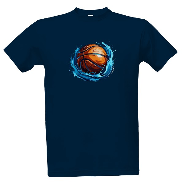 Tričko s potiskem Basketbalový míč 