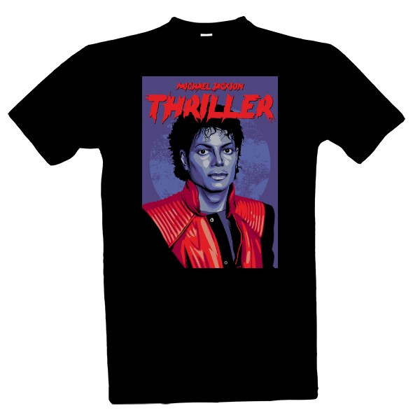 Tričko s potiskem Michael Jackson - Thriller