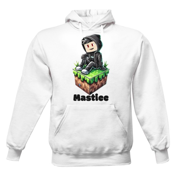 Pánská mikina s kapucí s potiskem Mikina Masticc