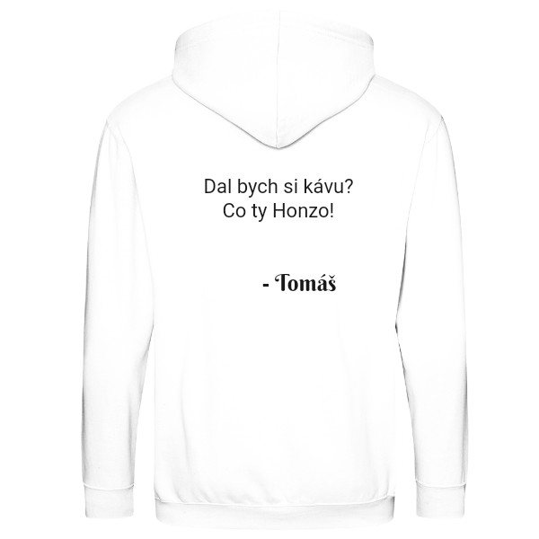 Mikina na zip unisex s potlačou Nový produkt