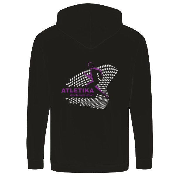 Mikina na zip unisex s potiskem Mikina se zipem pánská