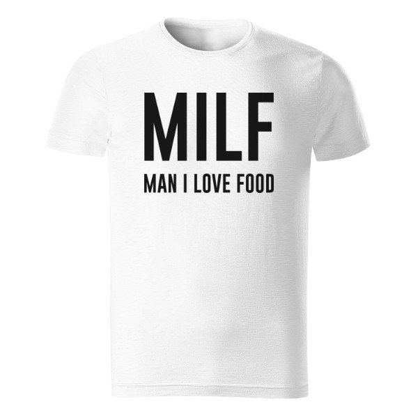 Tričko s potiskem MILF