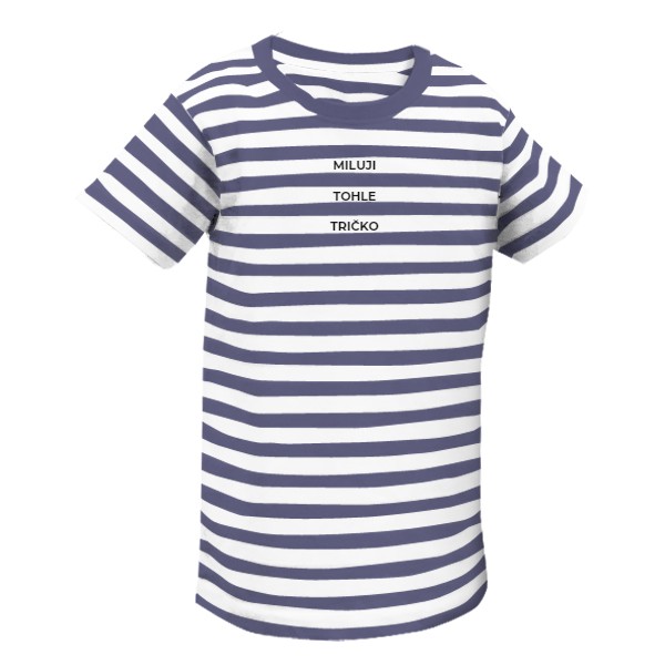 Tričko s potiskem miluji tohle tričko