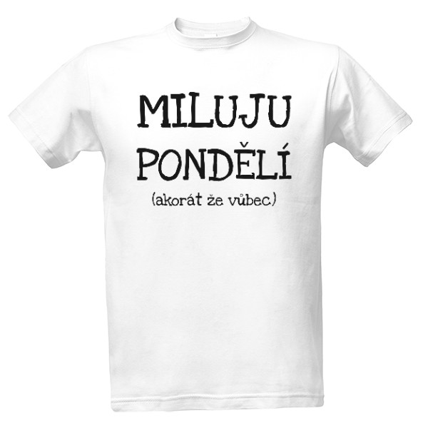 Tričko s potlačou Nový produkt