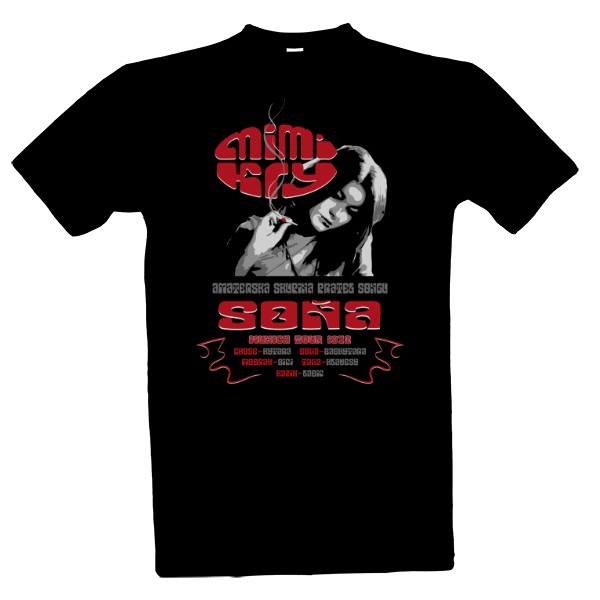 Tričko s potiskem Mimikry-Soňa