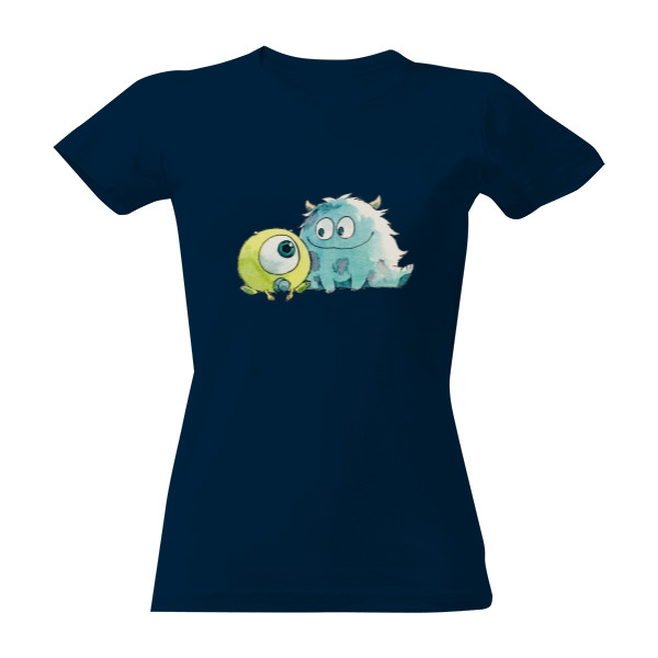 Tričko s potiskem Dámské tričko mimi příšerky