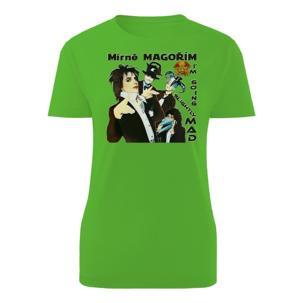 T-shirt Mírně MAGOŘÍM – inspired by Queen -  WOMEN'S BASIC
