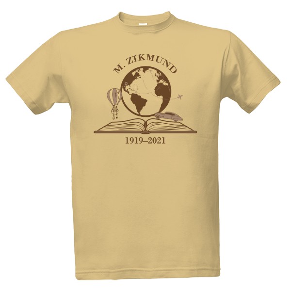 Tričko s potiskem Miroslav Zikmund