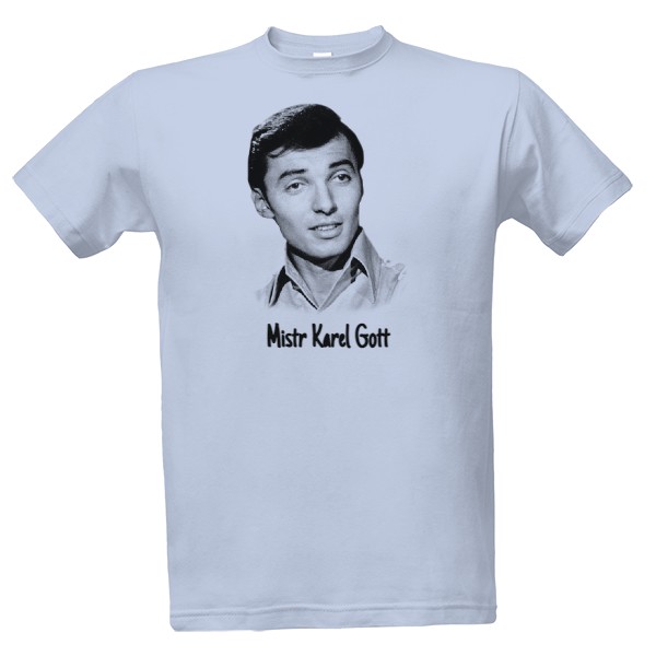 Tričko s potlačou Mistr Karel Gott - můžete změnit text