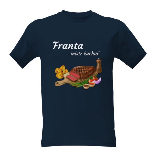 Tričko s potiskem Mistr kuchař tričko