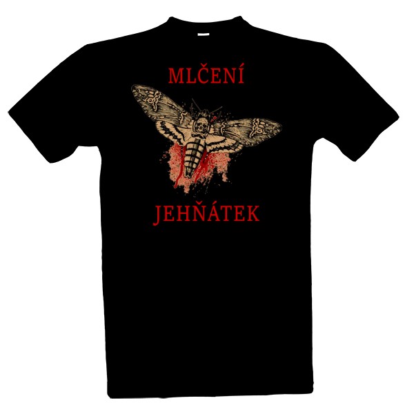Tričko s potiskem mlčení jehňátek