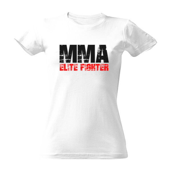 Tričko s potiskem MMA elite fighter