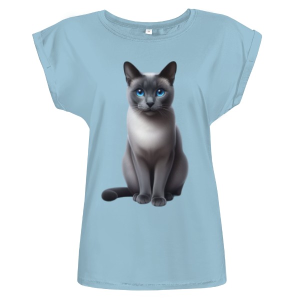 Tričko s potiskem Modroočko