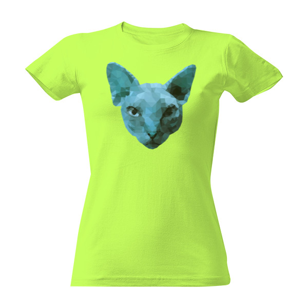 Blue sphynx T-shirt