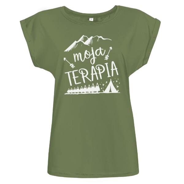 Tričko s potlačou Moja terapia