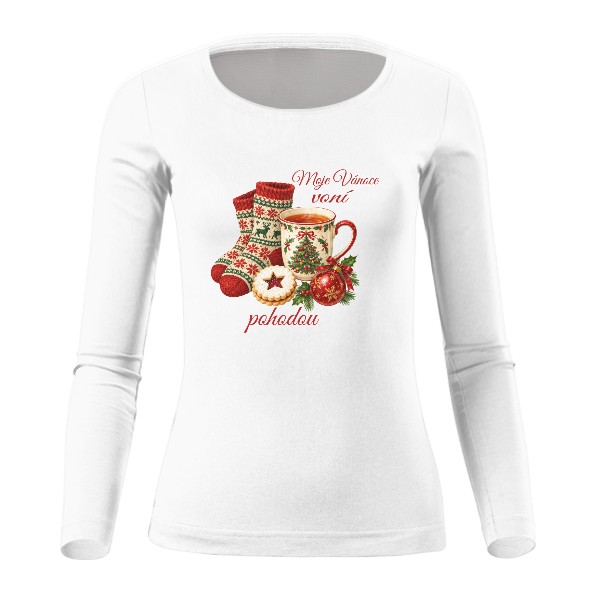 T-shirt Moje vánoce voní pohodou1