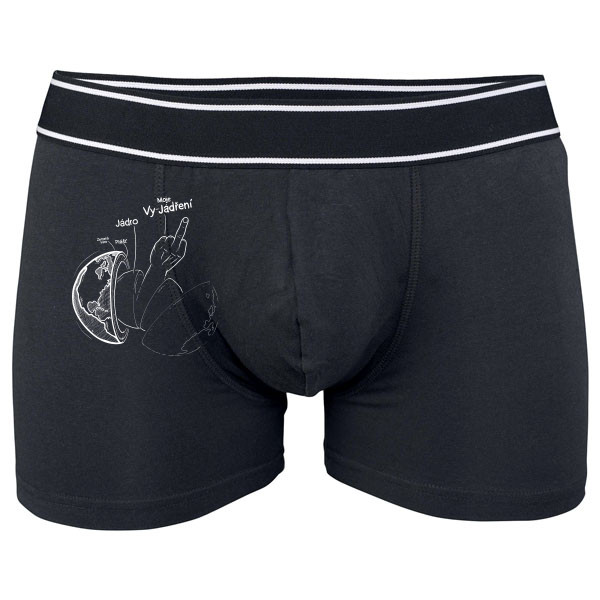 Boxerky Kariban s potiskem Moje vyjádření