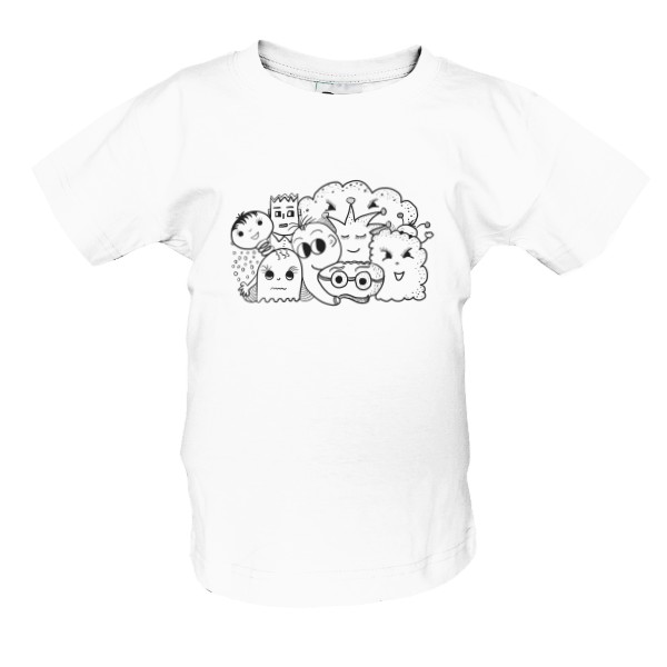 Monstra - omalovánka pro děti