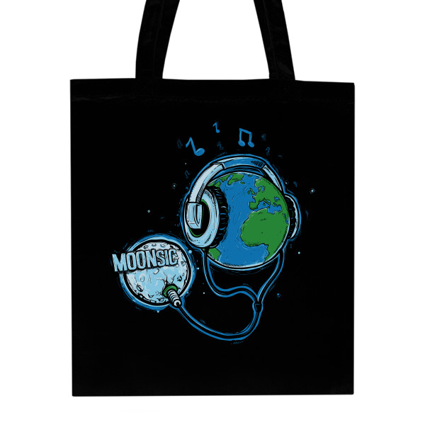 Nákupní taška unisex s potiskem Moonsic