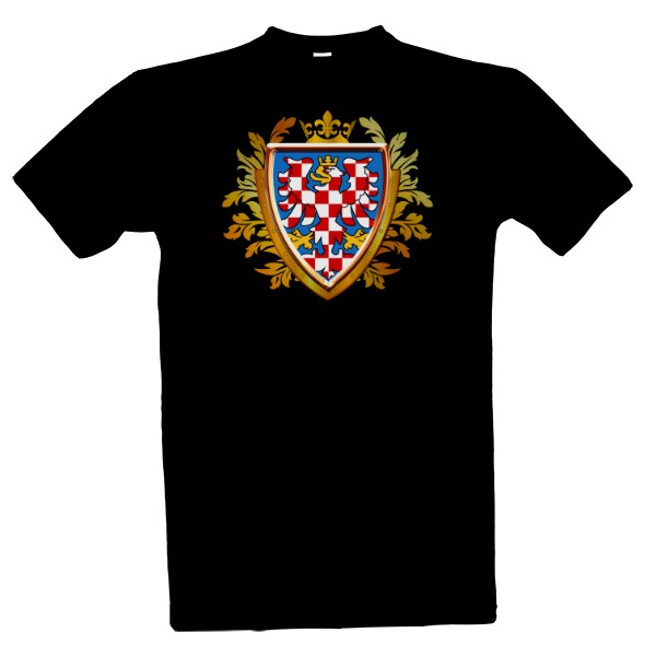 Tričko s potiskem Morava Erb Gold Ornament