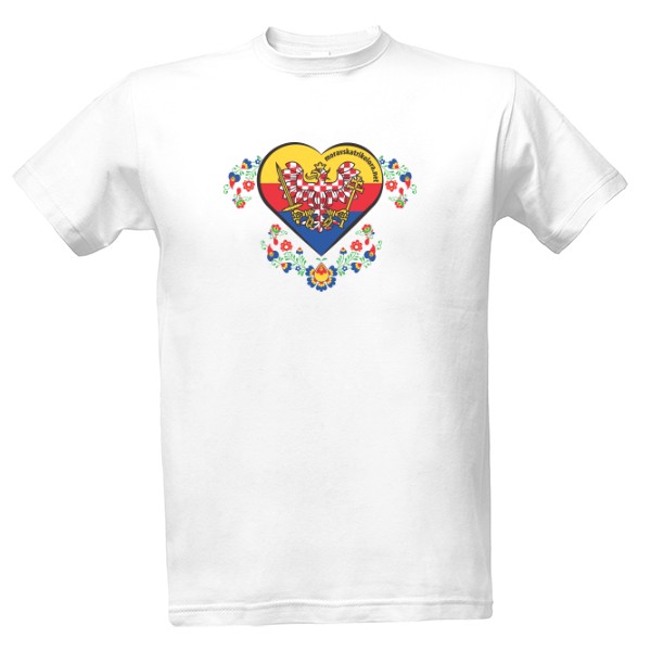Tričko s potiskem Srdce