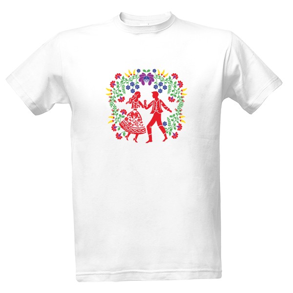 Tričko s potiskem Moravský folklor