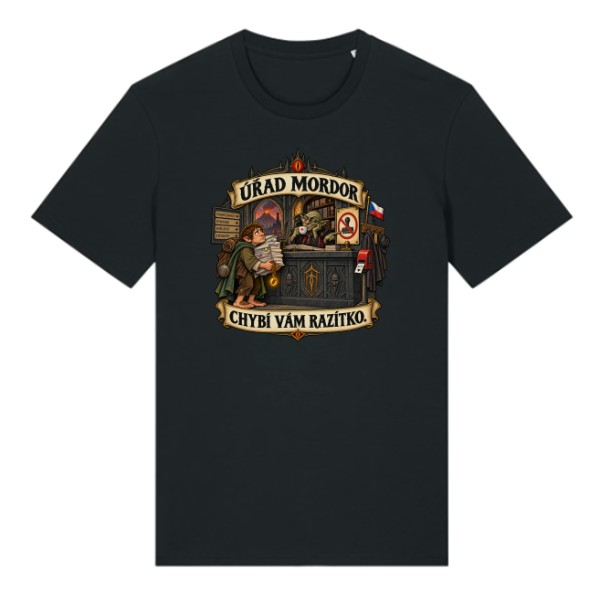 T-shirt Mordor office - you are missing a stamp