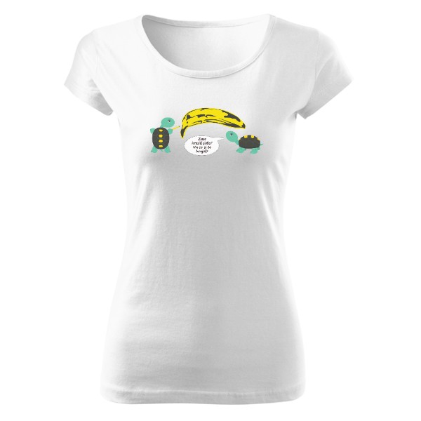 Tričko s potiskem Morfologie banánu