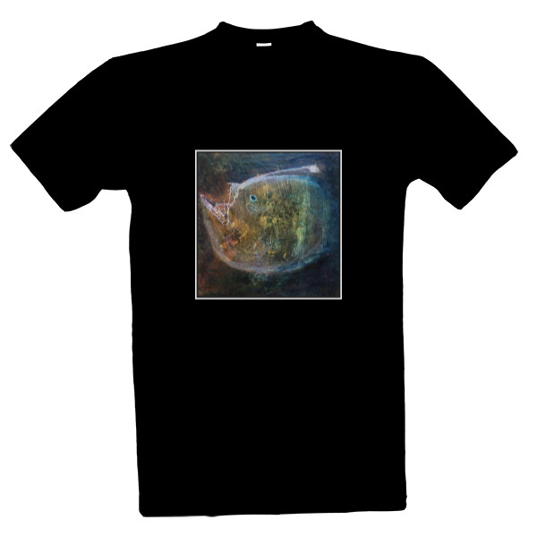 Tričko s potiskem mořský ďas v akci