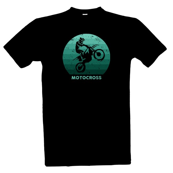 Tričko s potiskem Motocross