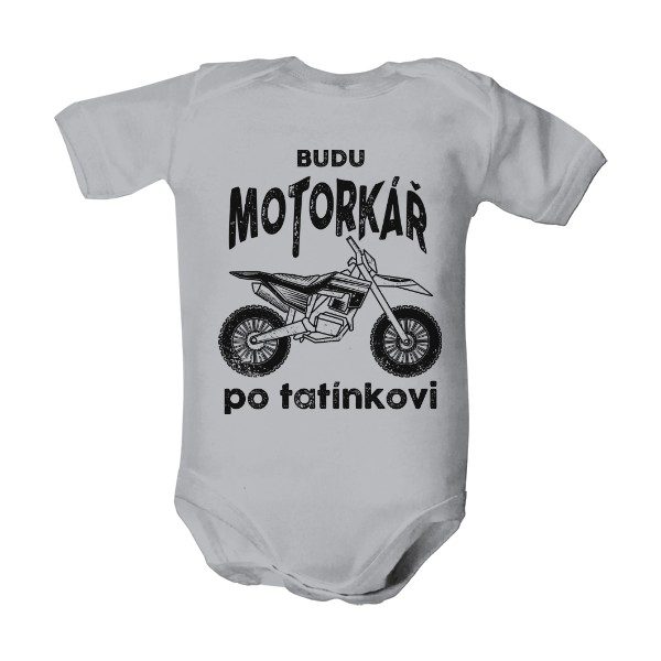 Dětské body  s potiskem Motorkář - body