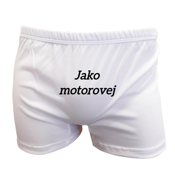 Trenýrky s potiskem Motorovej