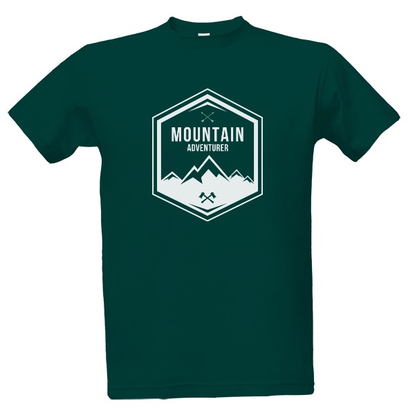 Tričko s potiskem Mountain adventurer