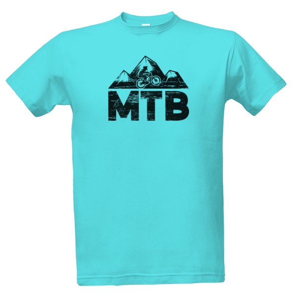 Tričko s potiskem Mountain bike