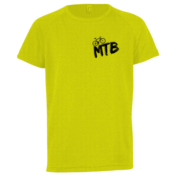 Dětské funkční tričko s potiskem Mountain Biker Kids