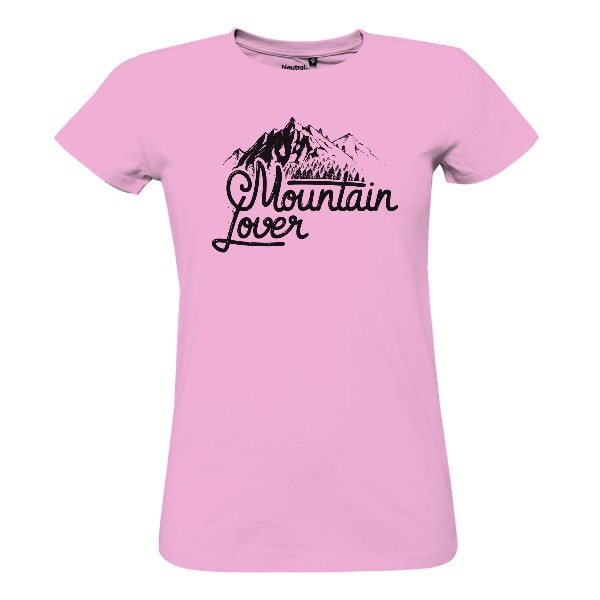 Tričko s potiskem Mountain lover - Dámské