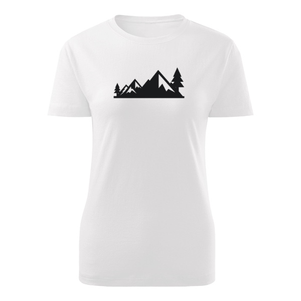 Tričko s potiskem Mountain
