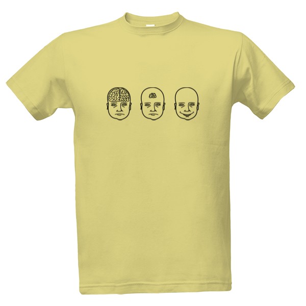 Tričko s potlačou Mozog