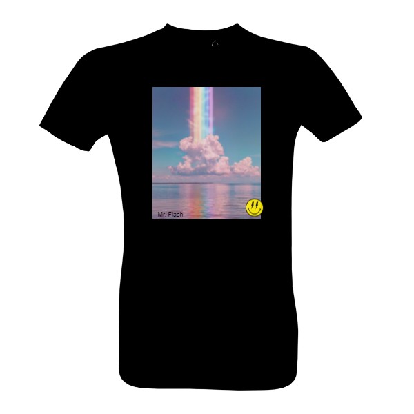 Tričko s potiskem Mr. Flash duha