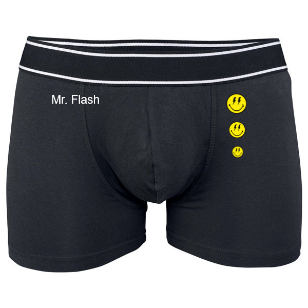 Boxerky Kariban s potiskem Mr. Flash trenýrky 2