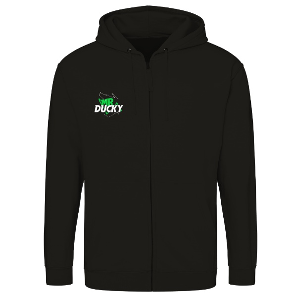 MrDucky Zapínací mikina s kapucí