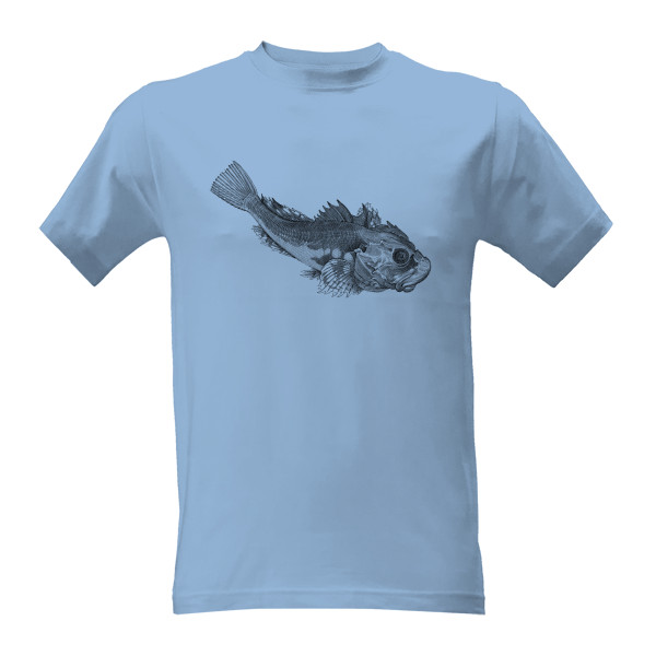 Tričko s potiskem Fish - ryba