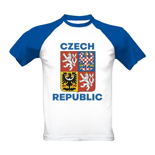 Tričko s potiskem MS v hokeji - Český znak s nápisem 2